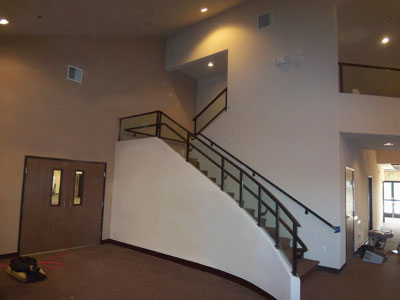 Glass Stair Railing