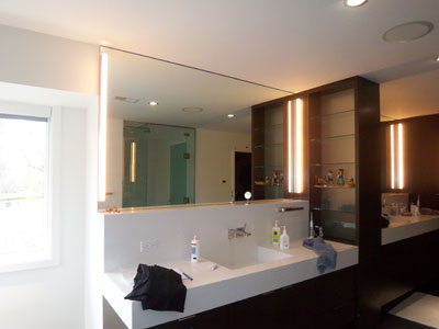 Ceiling Height Wall-Mounted Mirror